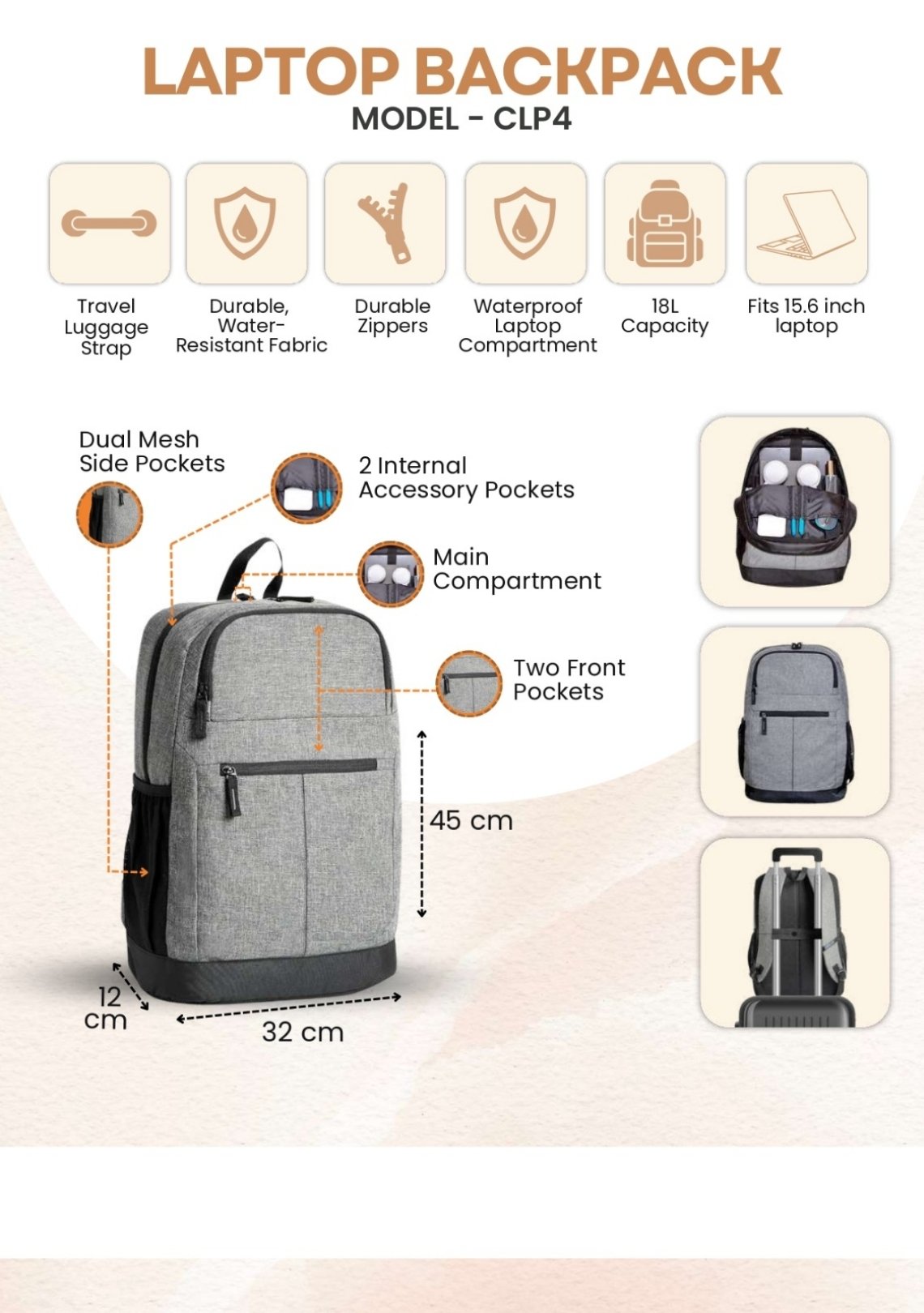 Everyday Laptop Gift Backpack – CLP4